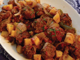 Albóndigas de carne criollas