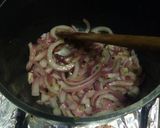 A picture of step 2 of Fried kienyeji vegetables.