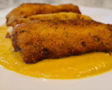 Foto del paso 11 de la receta: Rollitos de lomo con salsa de zanahoria y calabacín al curry