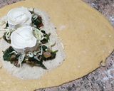 Foto del paso 2 de la receta: Cresta de espinacas y queso de cabra