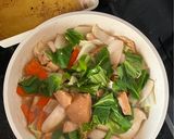 Foto langkah ke 4 dari resep Sapo Tahu Udang Ayam.