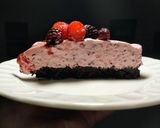 Foto del paso 6 de la receta: Cheesecake de algarroba y frutos rojos