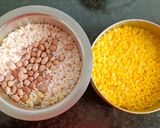 A picture of step 2 of Bisi Bele Bath.