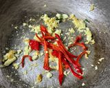 รูปขั้นตอนการทำที่ 4 ของ ยอดใบมันเทศผัดน้ำพริกเผา/Stir Fried Sweet Potato Leaves with Thai Chili Paste