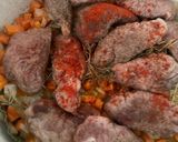 Foto del paso 4 de la receta: Arroz meloso De Carrillera y Torreznos de Soria con Boniato !!!!