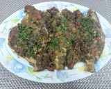 A picture of step 4 of Stuffed green masala pomfret.