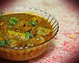 A picture of step 3 of Chicken Seekh korma.