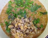 Hình bước làm 5 của món Cháo nấm, tempeh