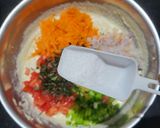 A picture of step 5 of Barley flour mix vegetable uttapam.