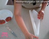 Foto del paso 2 de la receta: Mini Hamburguesas con Sorpresa