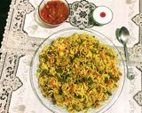 A picture of step 11 of Mix Vegetable Pulao.