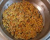 A picture of step 1 of Rajasthani daal.