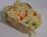 Foto langkah ke 5 dari resep Telur Sayur Kukus / Vegie Egg Steam.