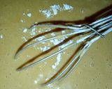 A picture of step 2 of Welcome Cake 2022.