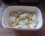 Foto del paso 1 de la receta: 320. Crema fria de melón con jamón