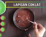 Foto langkah ke 5 dari resep Puding Lumut Lapis Coklat Super Simpel by PKK.