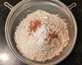 A picture of step 6 of Eggless banana walnut cake.