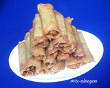 A picture of step 5 of Spring rolls.