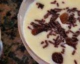 Foto del paso 3 de la receta: Flan de limón con pasas de corinto y dulce de leche