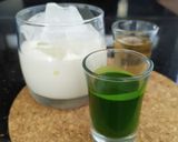 Foto langkah ke 3 dari resep Ice green tea latte.