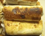 A picture of step 3 of Broccoli, Ham and Cheese Fried Burritos.