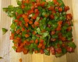 A picture of step 5 of Thabi’s potatoes salad.