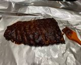 A picture of step 4 of Applewood Smoked Pork Baby Back Ribs.