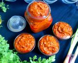செஷ்வான் சாஸ் (schezwan sauce recipe in Tamil) ரெசிபி ஸ்டேப் 8 புகைப்படம்