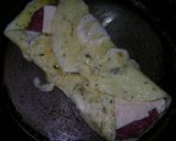Foto del paso 7 de la receta: Omelette de salame y queso a la provenzal