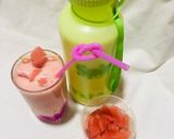 A picture of step 3 of Water melon smoothie🍉🥛.
