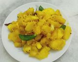 மரவள்ளி கிழங்கு பொரியல்(tapioca fry recipe in tamil) ரெசிபி ஸ்டேப் 3 புகைப்படம்