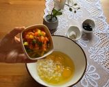 صورة لخطوة 1 من وصفة بيض بالفرن بطريقة الطباخة أمل أبو زيدان