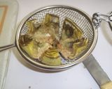 Foto del paso 8 de la receta Nidos de alcachofas con champiñones