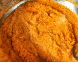 A picture of step 11 of Kathal Masala.