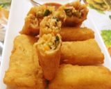 A picture of step 11 of Bread chicken veg noodles pockets.