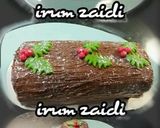 A picture of step 6 of 🎄❄⛄🍩🎂🍫Yule Log or chocolate log 🍫🎂🍩 ⛄❄🎄.