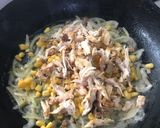 Foto del paso 1 de la receta: Rajas con elote y pollo