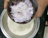 A picture of step 4 of Sooji ka chila (healthy breakfast).