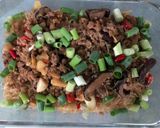 美味冬粉。螞蟻上樹的食譜步驟3照片