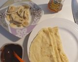 A picture of step 5 of Crepes.