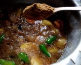 A picture of step 6 of Beef aloo white pulao.