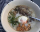 Foto langkah ke 9 dari resep Bubur Sapi Kuah Sop + Sambal Merah.
