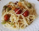 Foto del paso 8 de la receta: Espaguetis con verduras y queso