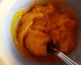 A picture of step 3 of Maja Kalabasa/Squash Pudding.