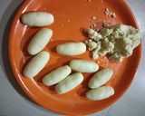 A picture of step 3 of Langcha-India's famous Bengali Sweets.