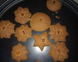 A picture of step 7 of Eggless chocolate wheat flour cookies.