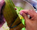 Foto langkah ke 4 dari resep Burasa Pandan.