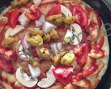 A picture of step 8 of Double stuffed pizza.