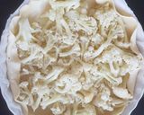 Une image de l'étape 4 de Tarte soufflée au choux fleur.