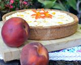Foto del paso 5 de la receta: Tarta integral de ricota y duraznos🤓